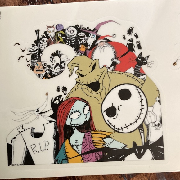 NWT The Nightmare Before Christmas Wall Decals - Picture 2 of 11